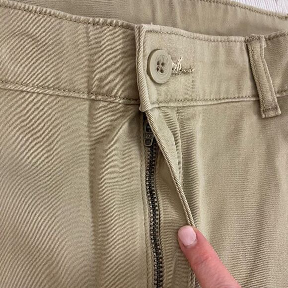 St John’s Bay men 52 regular New cotton blend comfort stretch cargo shorts tan - Picture 4 of 10